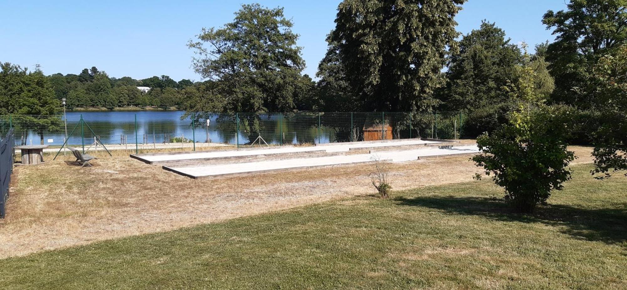 Camping Aquarev Hotell Loudéac Eksteriør bilde